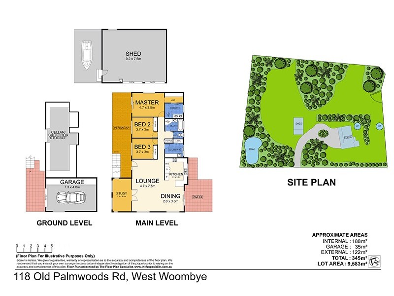 118 Old Palmwoods Rd, West Woombye QLD 4559 Floorplan