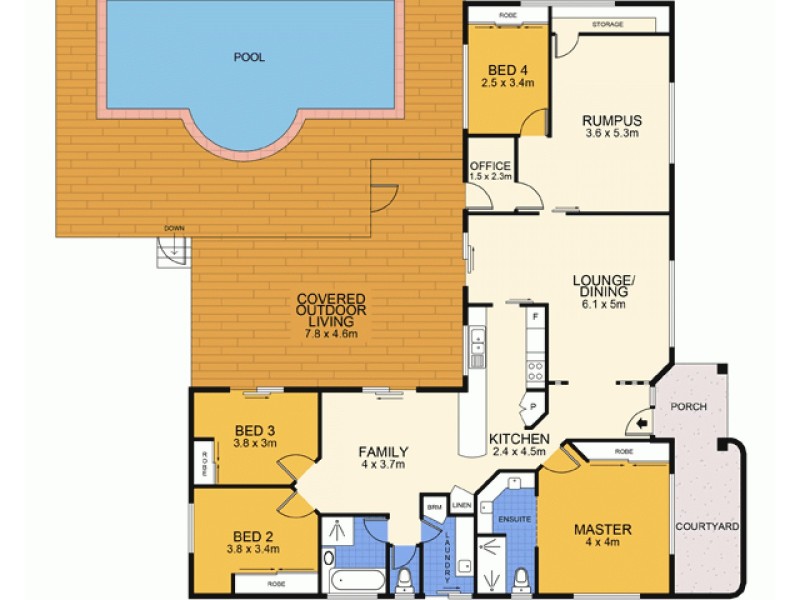 28 Jane St, Palmwoods QLD 4555 Floorplan