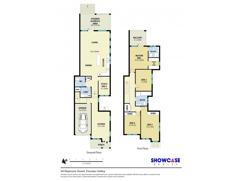 34 Neptune St, Dundas Valley NSW 2117 Floorplan