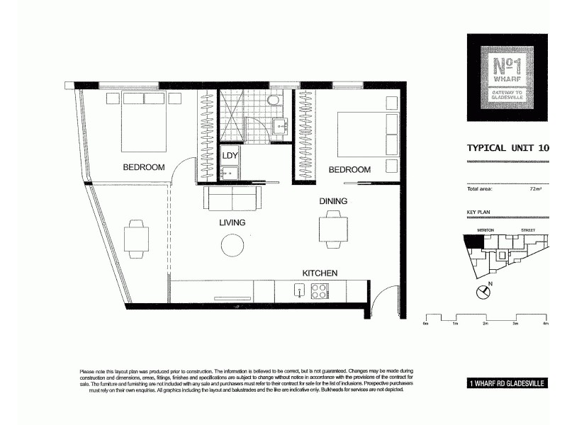210/1 Wharf Rd, Gladesville NSW 2111 Floorplan