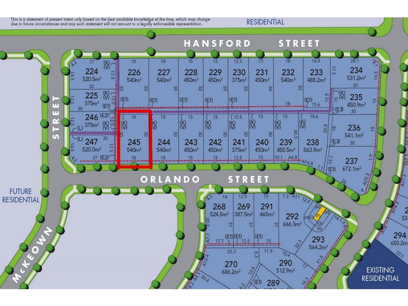 Lot 245 Orlando St, Oran Park NSW 2570