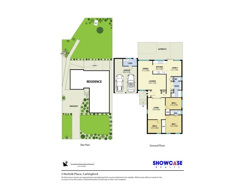 3 Norfolk Pl, Carlingford NSW 2118 Floorplan