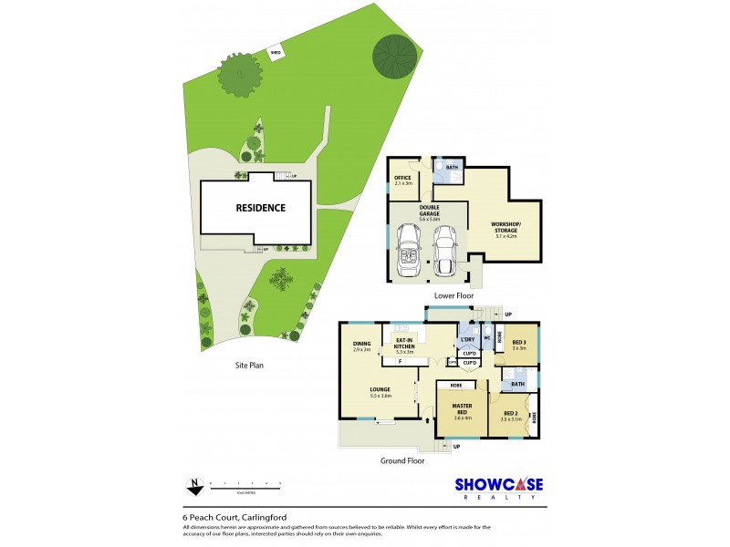 6 Peach Ct, Carlingford NSW 2118 Floorplan