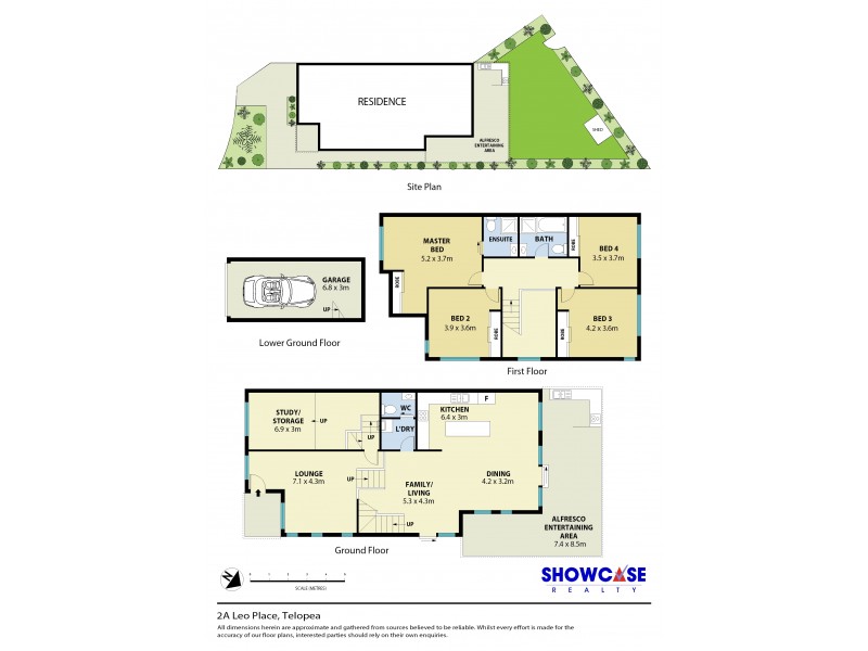 2A Leo Pl, Telopea NSW 2117 Floorplan