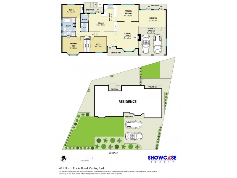 411 North Rocks Rd, Carlingford NSW 2118 Floorplan