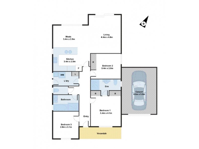 18/1124 Andrews Rd, Munno Para West SA 5115 Floorplan