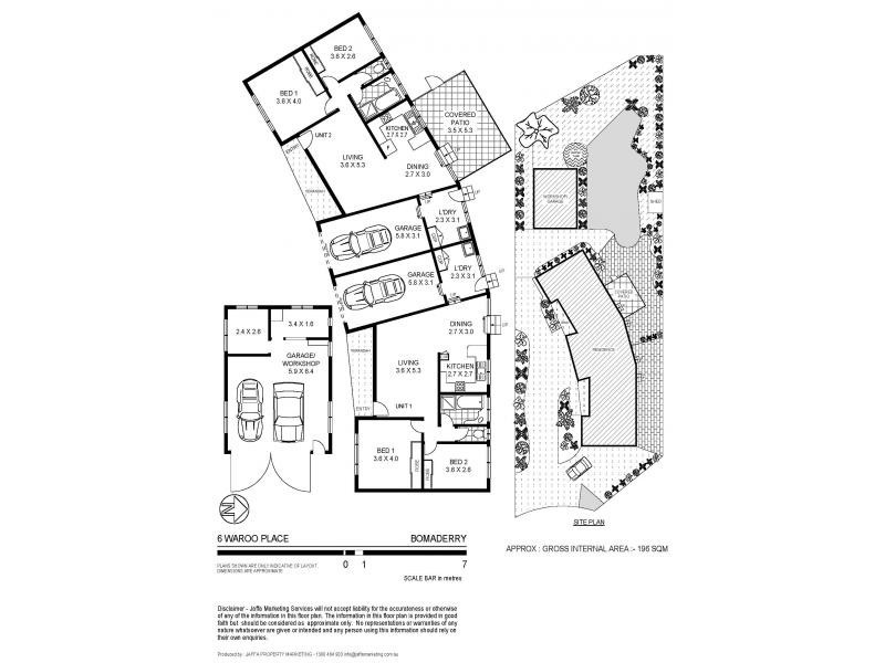 1 & 2/6 Waroo Place, Bomaderry NSW 2541