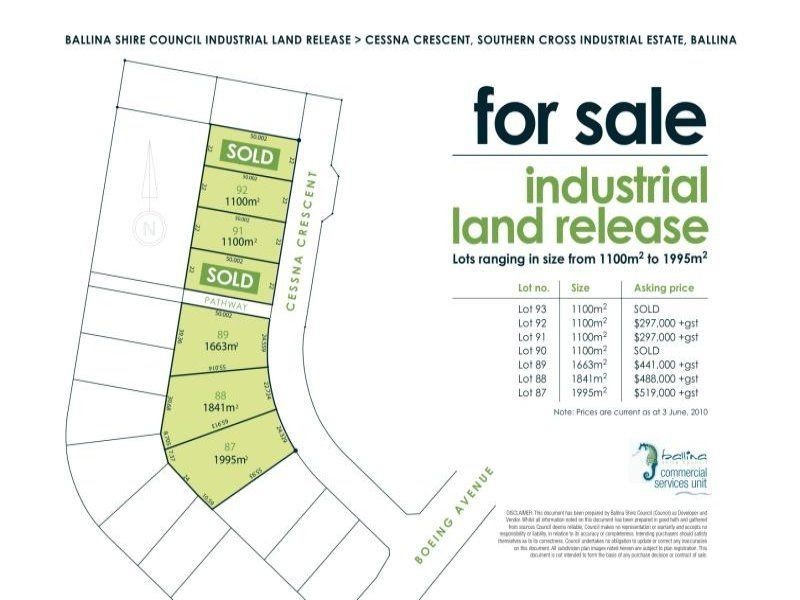 Lot 88 Cessna Crescent, Ballina NSW 2478