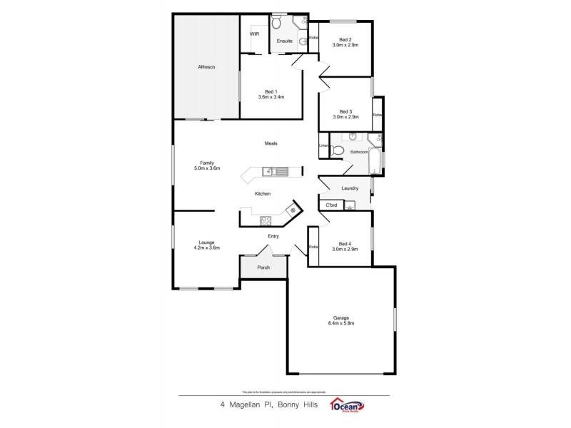 4 Magellan Place, Bonny Hills NSW 2445