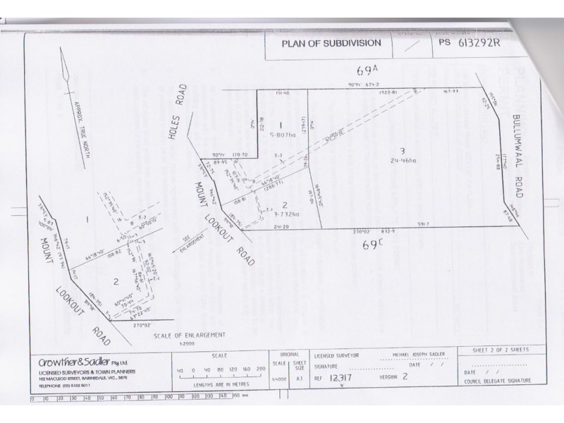 585 Bullumwaal, Mount Taylor VIC 3875