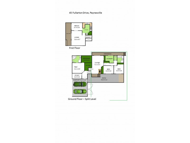 45 Fullarton Dr, Paynesville VIC 3880 Floorplan