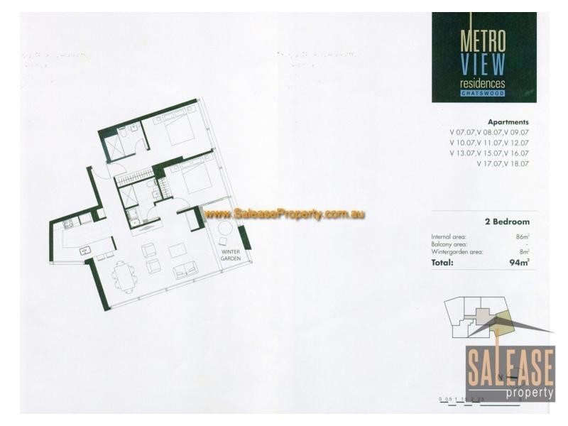 Unit V.10.07/436 Victoria Avenue, Chatswood NSW 2067