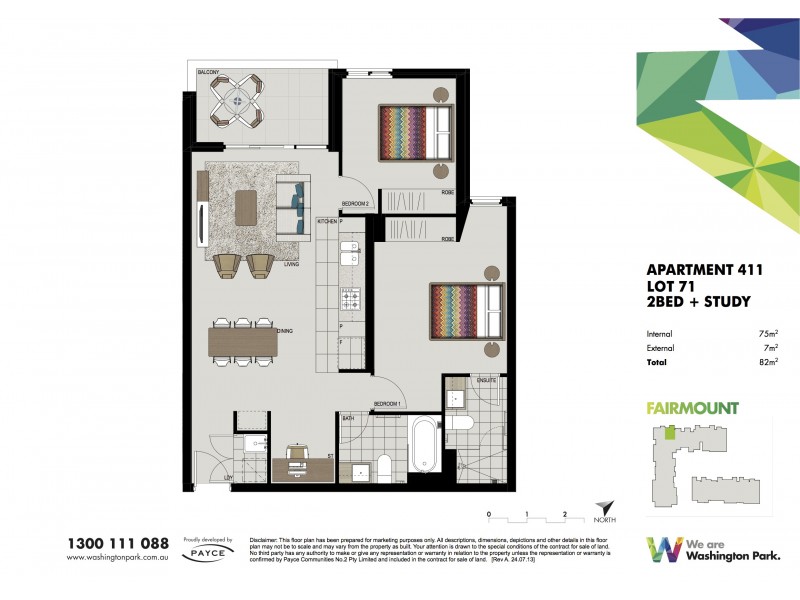 411/1 Vermont Crescent, Riverwood NSW 2210 Floorplan