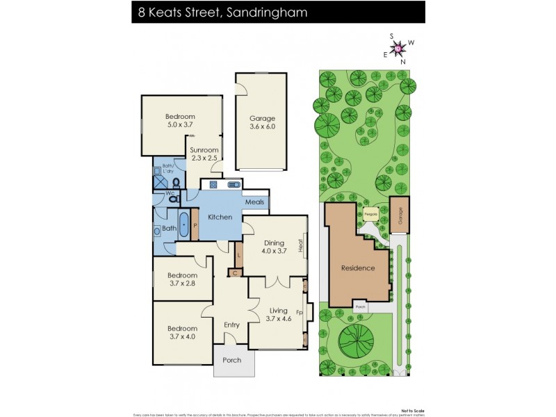 8 Keats Street, Sandringham VIC 3191 Floorplan