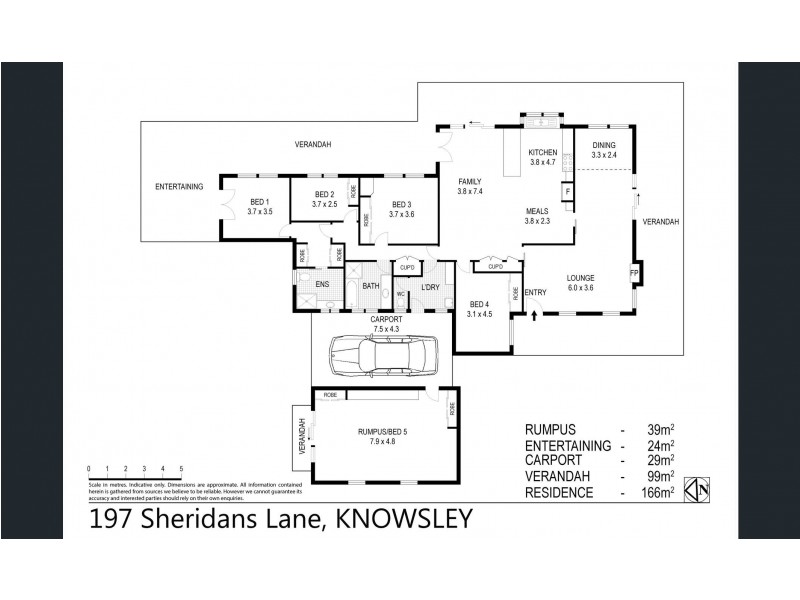 197 Sheridans Lane, Knowsley VIC 3523 Floorplan