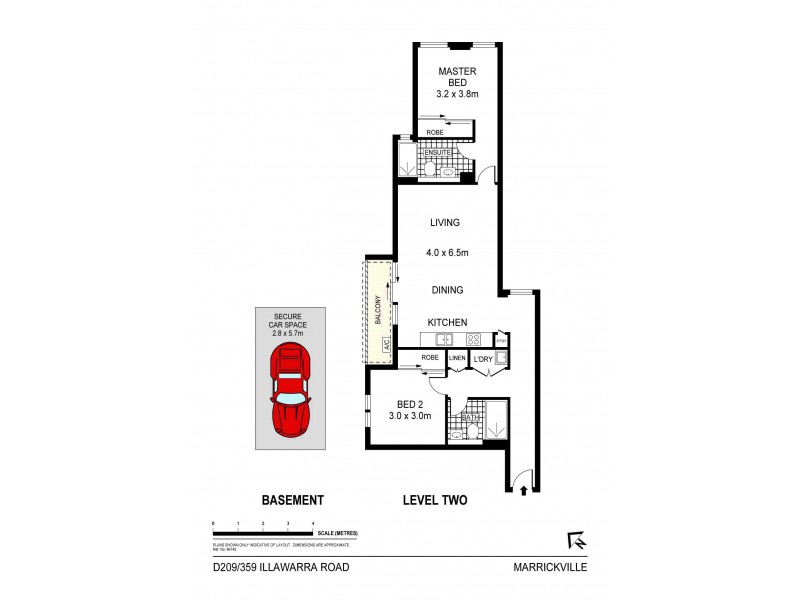 209d/359 Illawarra Road, Marrickville NSW 2204 Floorplan