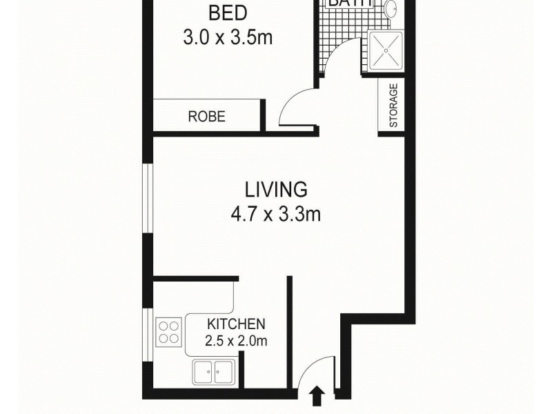 5/62 George St, Marrickville NSW 2204 Floorplan