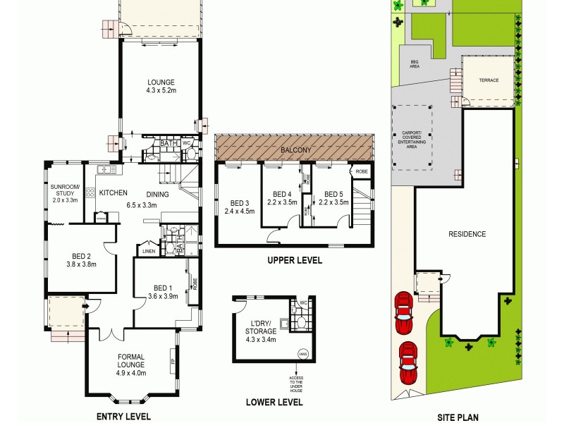 8 Ashton Avenue, Earlwood NSW 2206 Floorplan