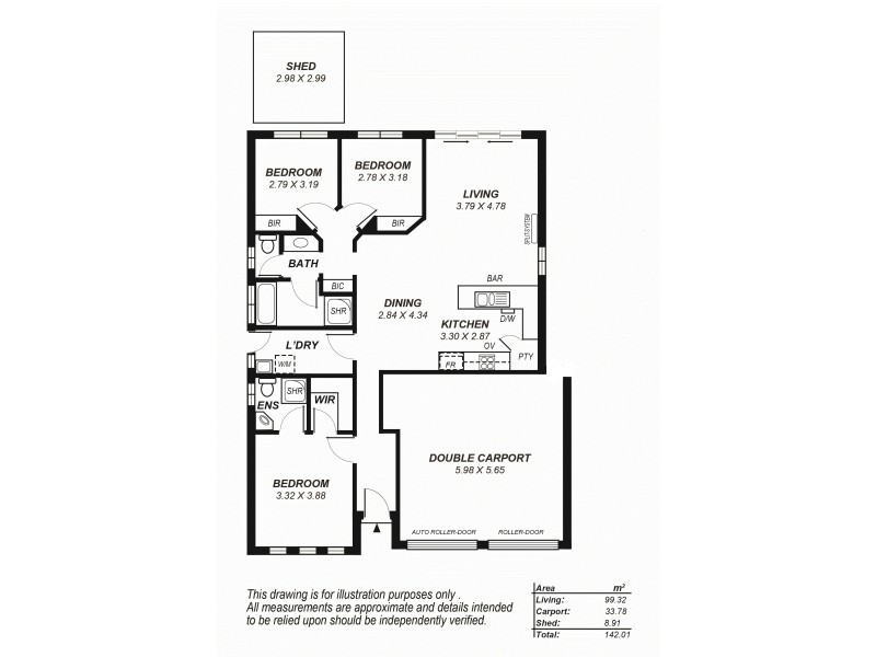 32 Camelot Drive, Blakeview SA 5114 Floorplan