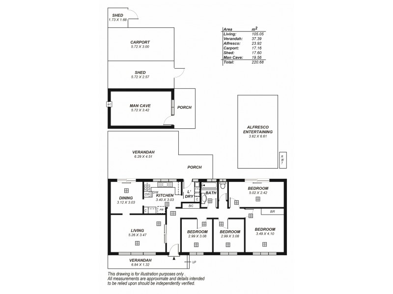 18 Boronia Avenue, Salisbury East SA 5109 Floorplan