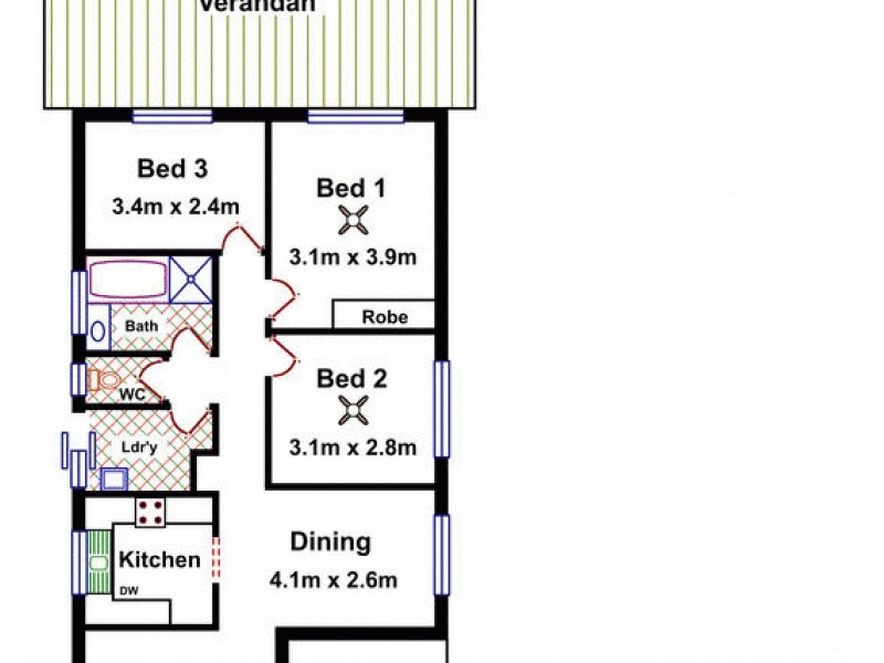 38 Parkview Drive, Blakeview SA 5114 Floorplan