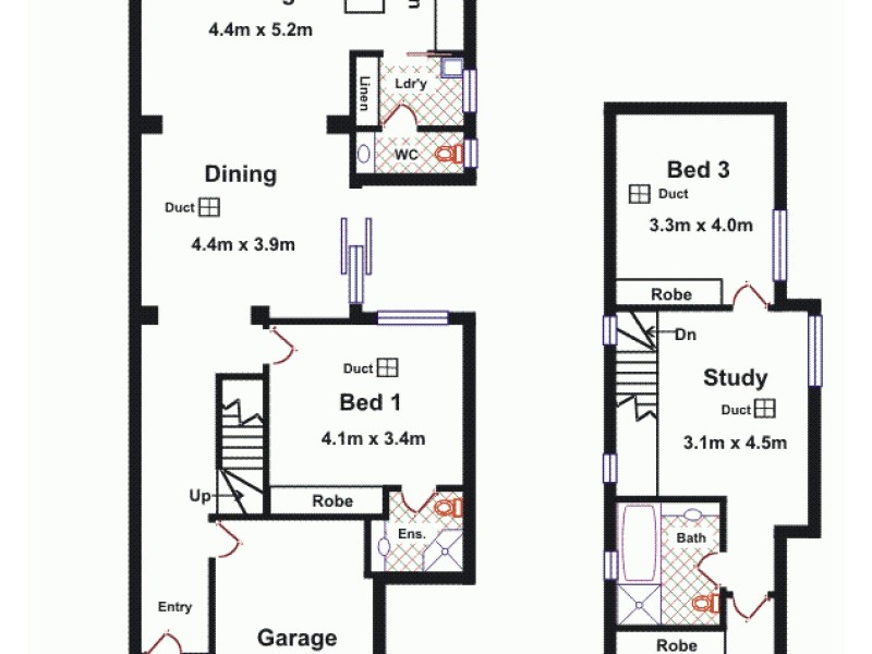 14 St Helen Street, Parkside SA 5063 Floorplan