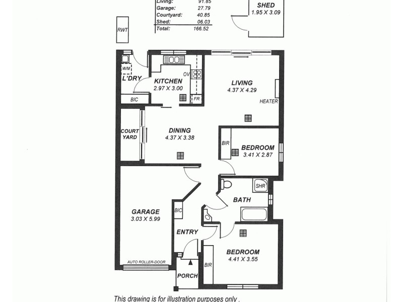4/43 Aroona Rd, Kilkenny SA 5009 Floorplan