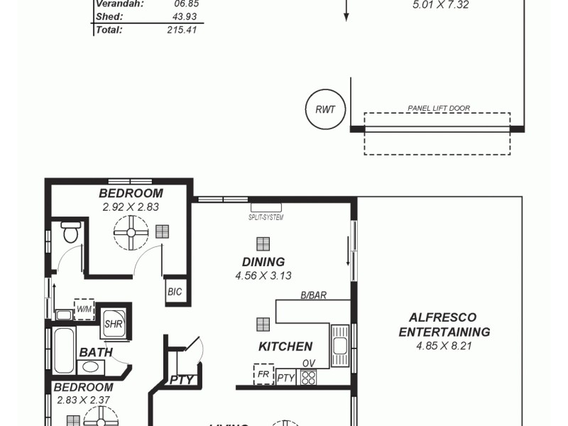 4 Hodges Ct, Parafield Gardens SA 5107 Floorplan
