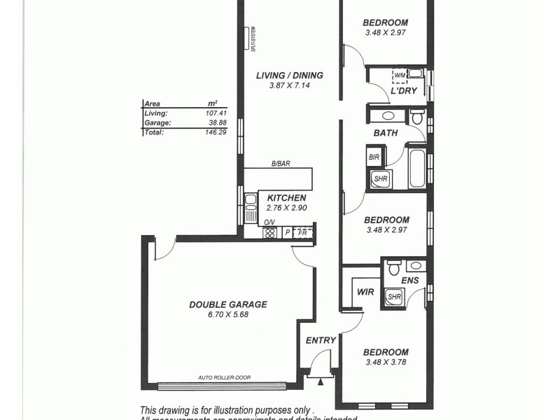 41 Highview Drive, Hillbank SA 5112 Floorplan