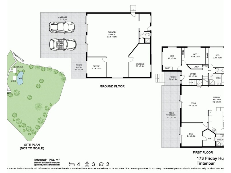 137 Friday Hut Rd, Tintenbar NSW 2478 Floorplan