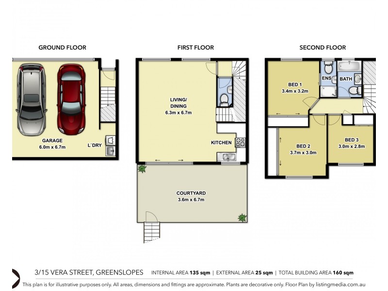 3/15-17 Vera St, Greenslopes QLD 4120