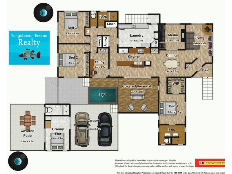 Yungaburra QLD 4884 Floorplan