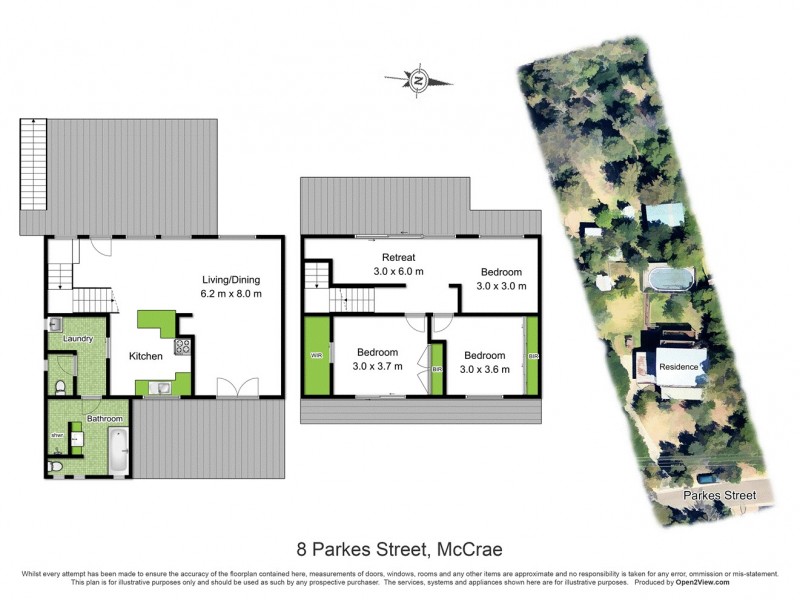 8 Parkes Street, Mccrae VIC 3938 Floorplan