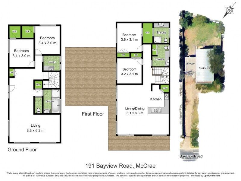 191 Bayview Road, Mccrae VIC 3938 Floorplan