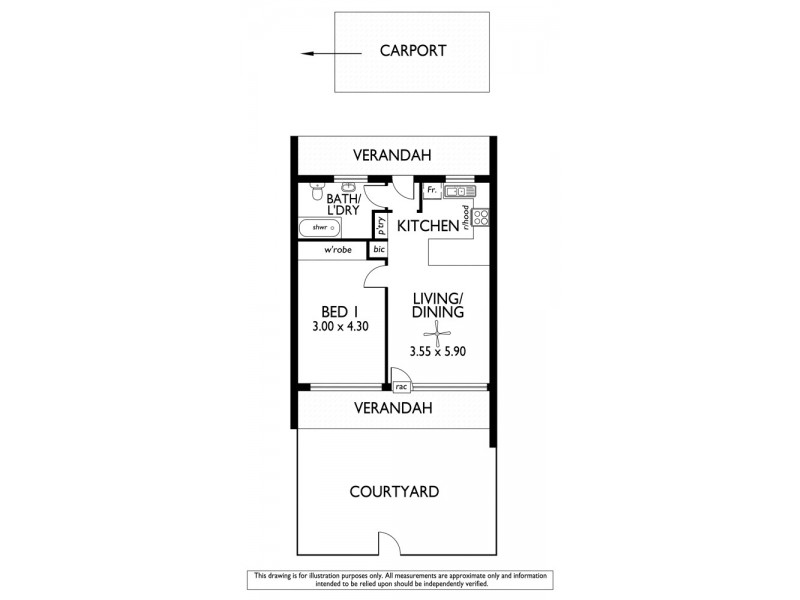 3/19 Warwick Avenue, Kurralta Park SA 5037 Floorplan