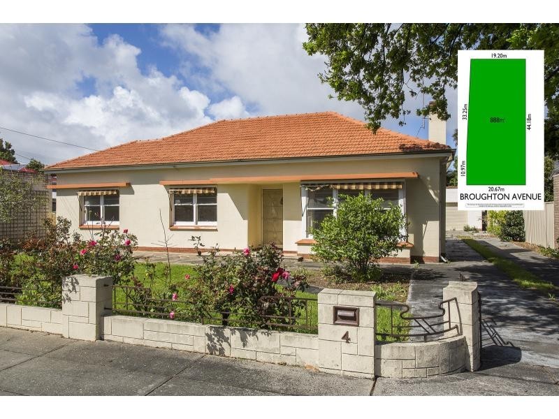 4 Broughton Avenue, Kurralta Park SA 5037
