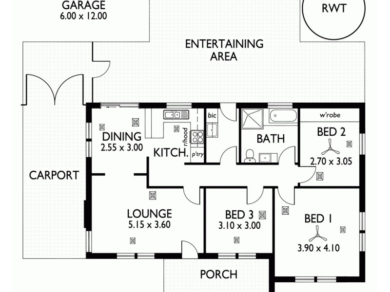 7 Murdoch Ave, North Plympton SA 5037 Floorplan