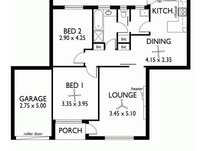 8/2 Dingera Avenue, North Plympton SA 5037 Floorplan