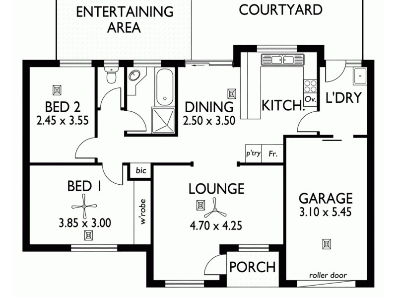 2/11 Harvey St, Marleston SA 5033 Floorplan