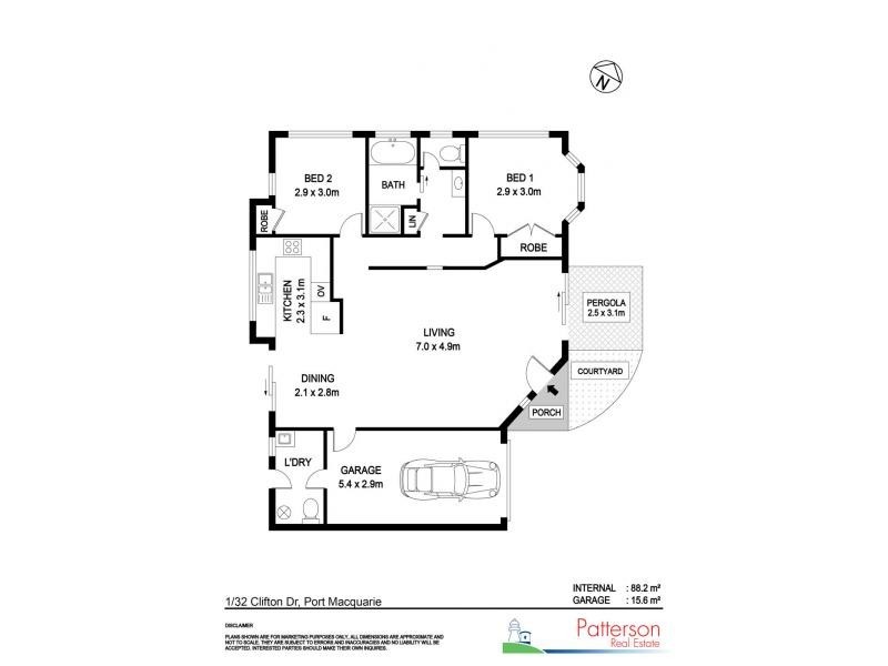 1/32 Clifton Drive, Port Macquarie NSW 2444