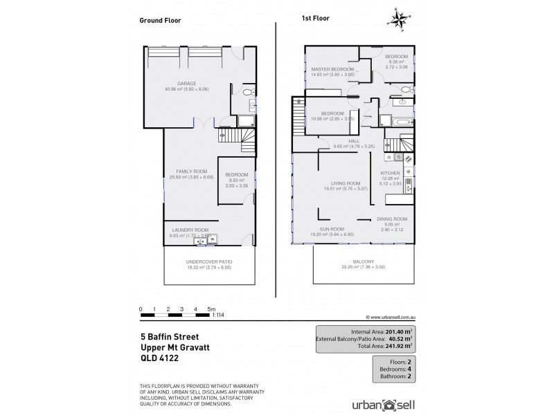5 Baffin St, Upper Mount Gravatt QLD 4122 Floorplan