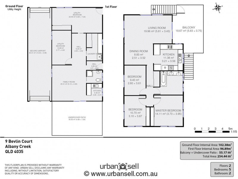 9 Bevlin Court, Albany Creek QLD 4035 Floorplan