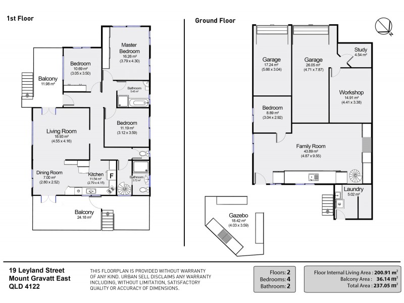 19 Leyland St, Mount Gravatt East QLD 4122 Floorplan