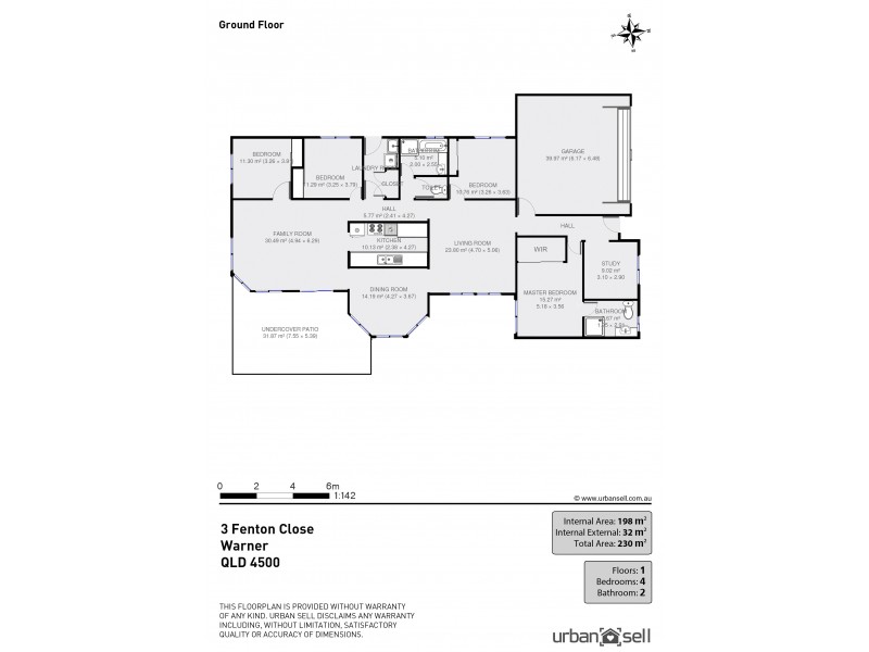 3 Fenton Cl, Warner QLD 4500 Floorplan