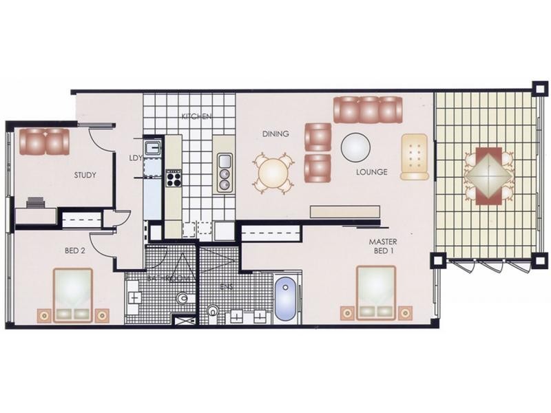Unit 1807/2 Rialto Quay Drive, Hope Island QLD 4212