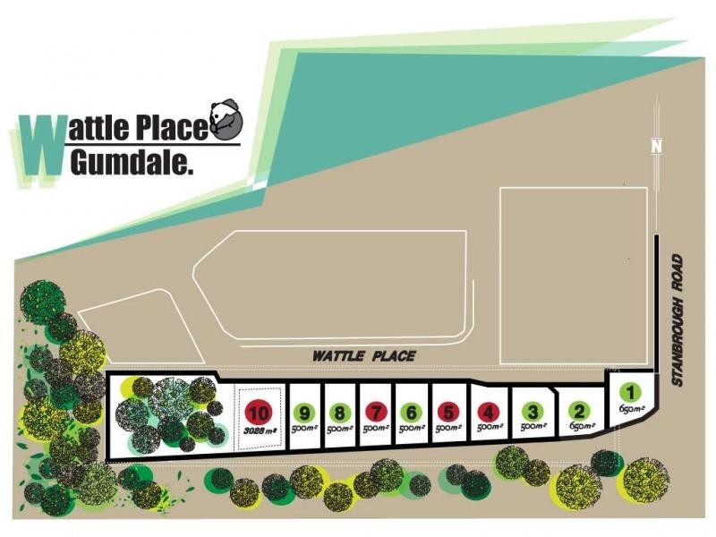Lot 1-10 Wattle Place, Gumdale QLD 4154