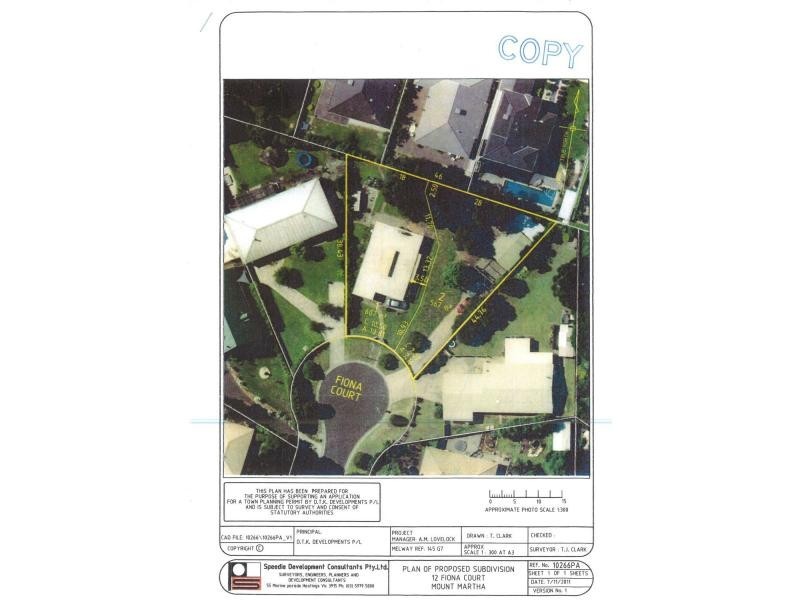 12a LAND Fiona Court, Mount Martha VIC 3934