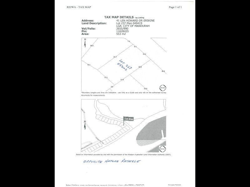 Lot 237 Len Howard Drive, Erskine WA 6210