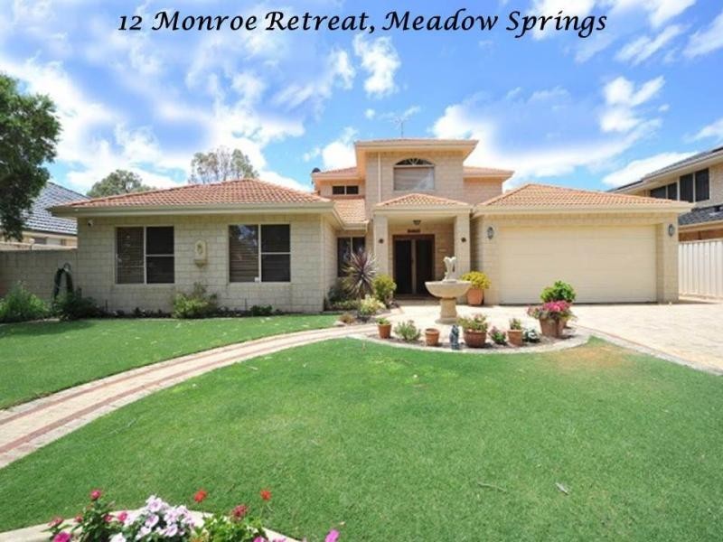 12 Monroe Retreat, MEADOW SPRINGS, Mandurah WA 6210