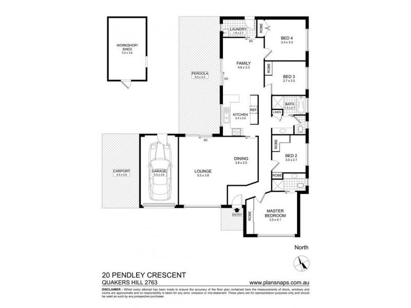20 Pendley Crescent, Quakers Hill NSW 2763